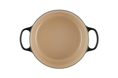 Tapa con pomo inoxidable de Le Creuset Licorice para sellar sabores.