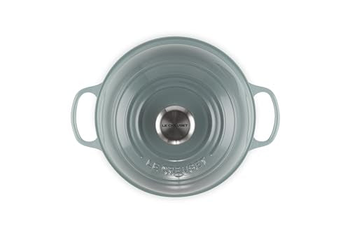 Le Creuset Tapa domo trampa de vapor para corteza crujiente y buen levado.