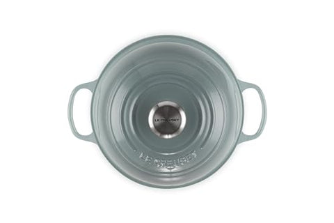 Le Creuset Tapa domo trampa de vapor para corteza crujiente y buen levado.