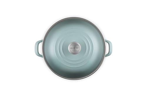 Tapa de la olla Le Creuset con pomo inoxidable seguro