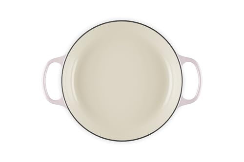 Le Creuset tapa de vidrio templado permite observar y conservar humedad.