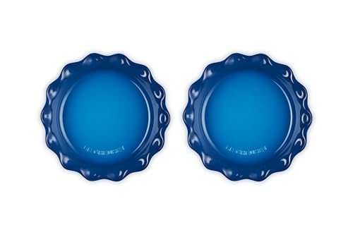 Le Creuset tarta Heritage superficie antiadherente para desmoldar rápido.