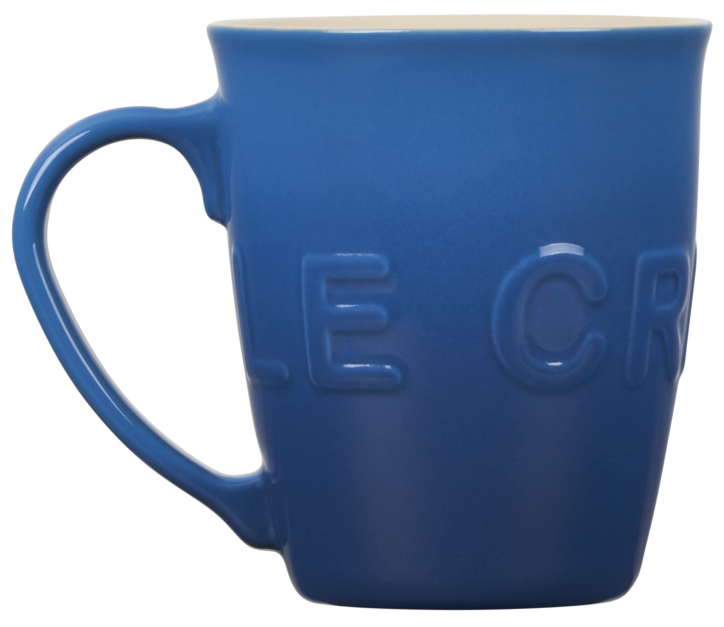 Le Creuset taza cerámica logo envuelto Marseille 20oz: apta para lavavajillas y uso diario.