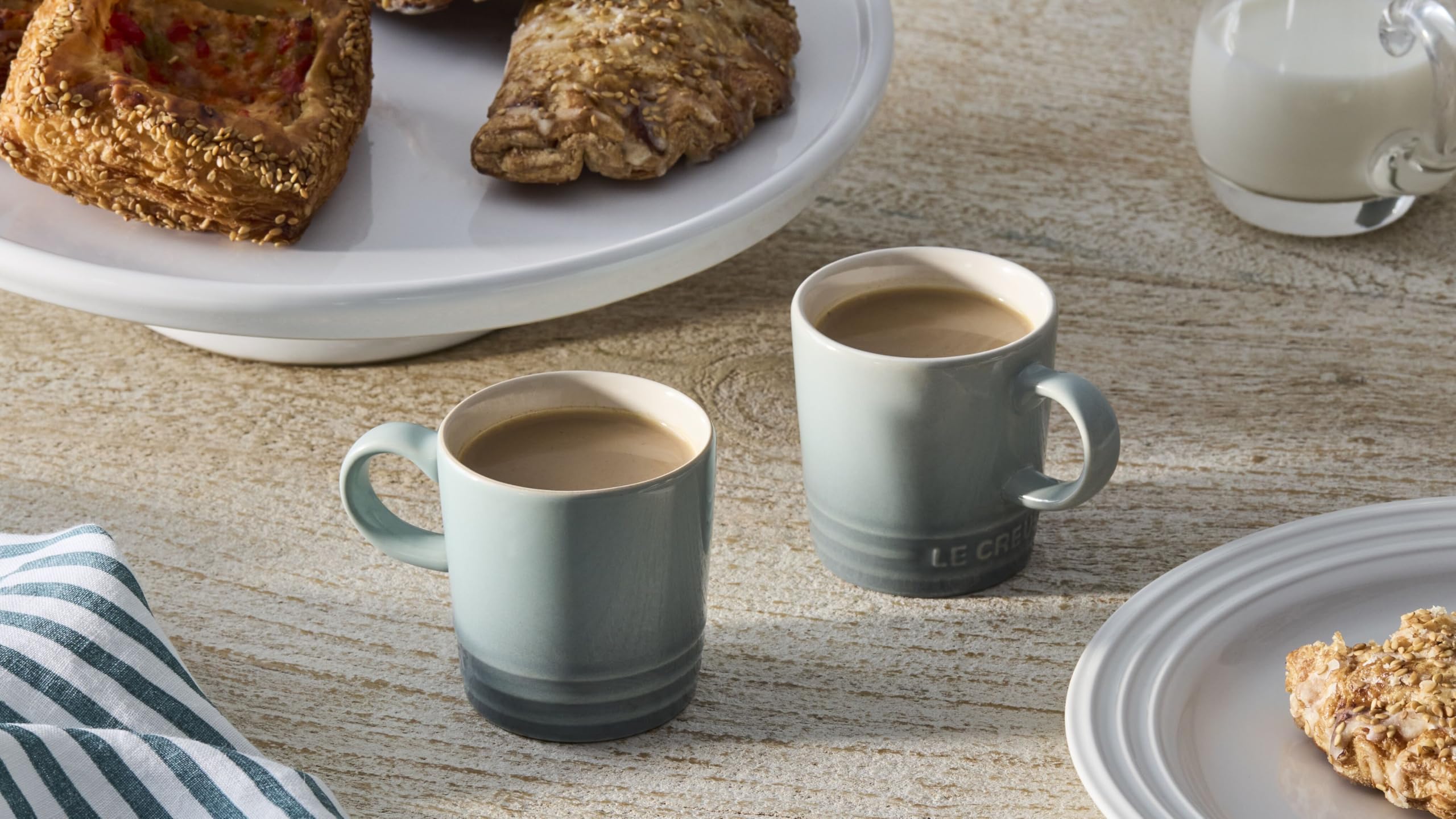 Le Creuset taza espresso apta para congelador, almacenamiento versátil