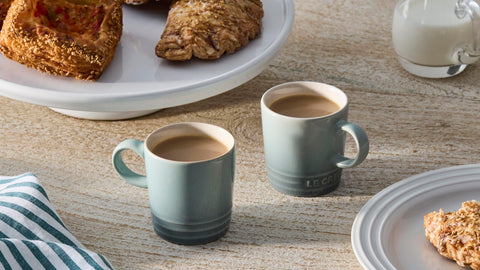 Le Creuset taza espresso apta para congelador, almacenamiento versátil