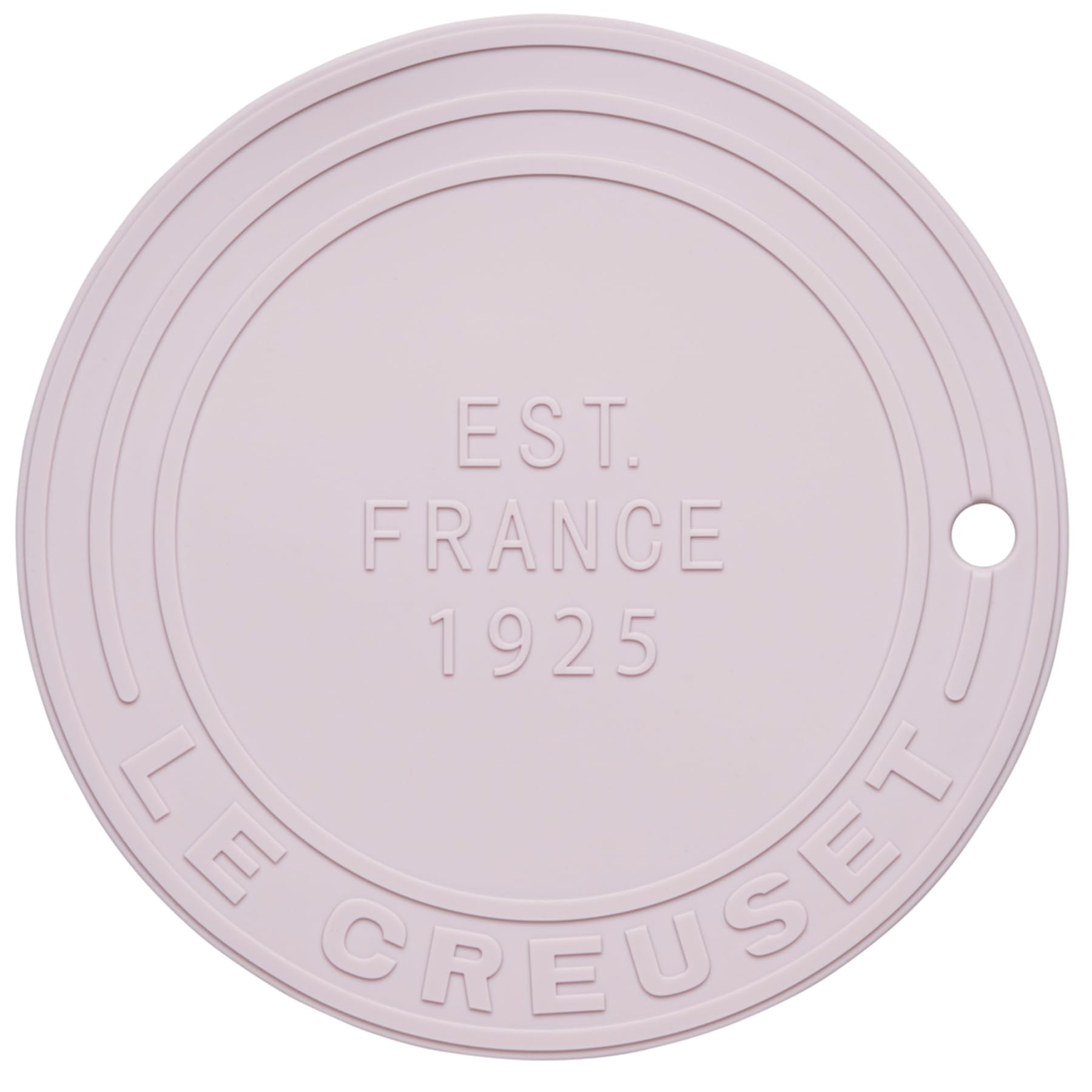 Le Creuset Trivet de silicona 8 pulgadas Chalota protege superficies y resiste altas temperaturas.