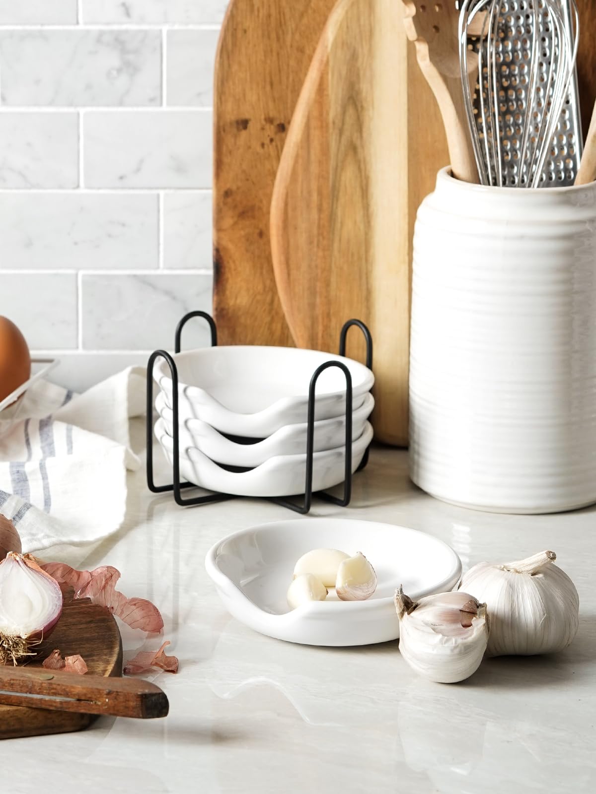 LE TAUCI conjunto de 4 escurridores; organización rápida en la cocina.