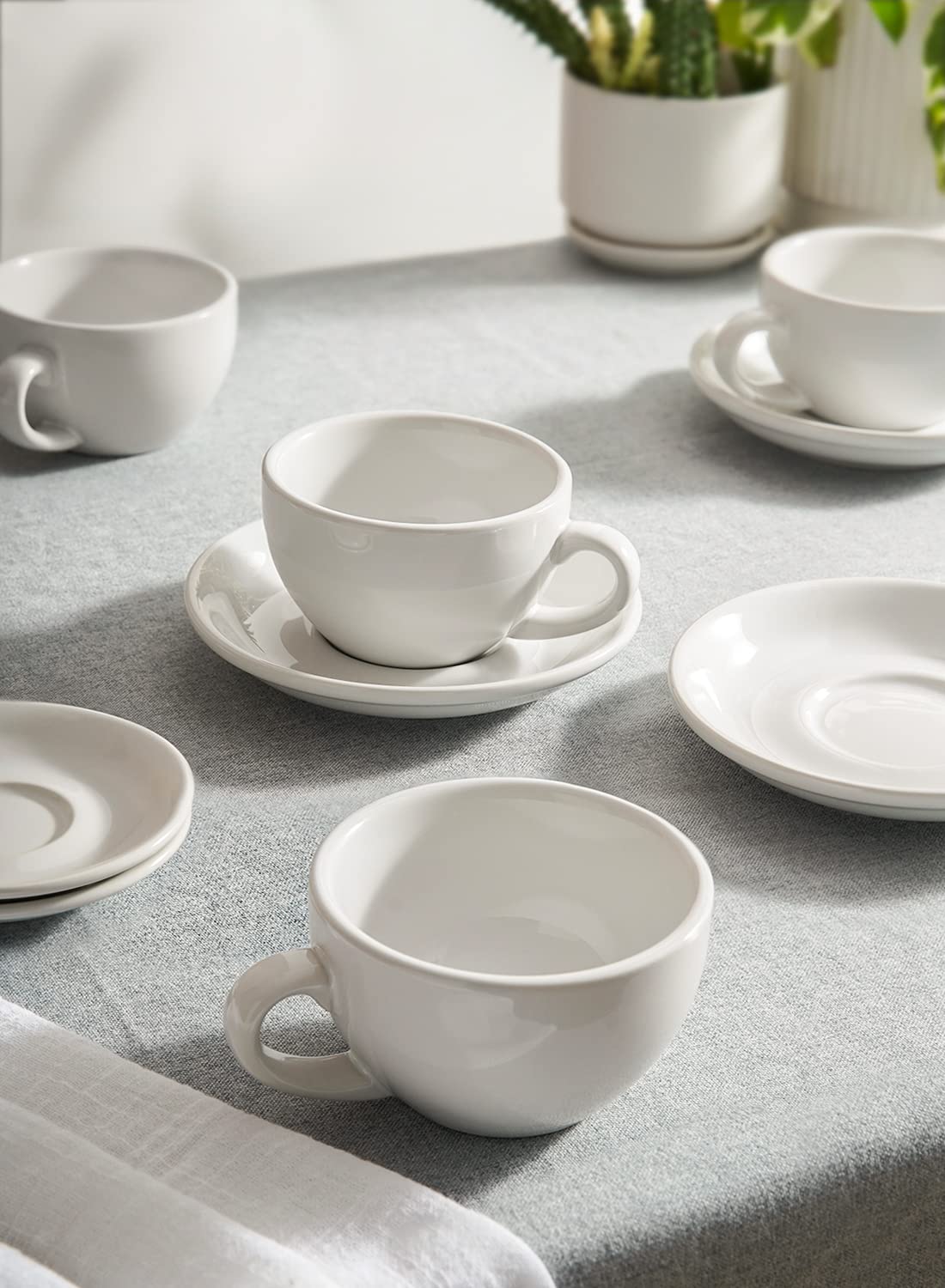 Conjunto LE TAUCI de 4 tazas para casa o la oficina.