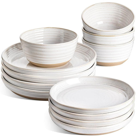 LE TAUCI juego de cena 12 piezas, ideal para reuniones familiares