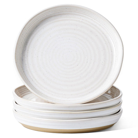 LE TAUCI plato-ensalada-8-pulgadas para servir ensaladas con borde alto y estable.