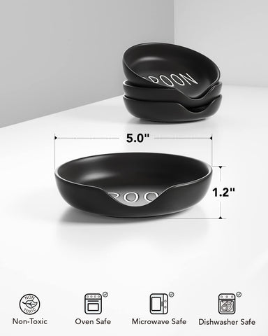 LE TAUCI porta-utensilios cerámico, base estable para cocinar.