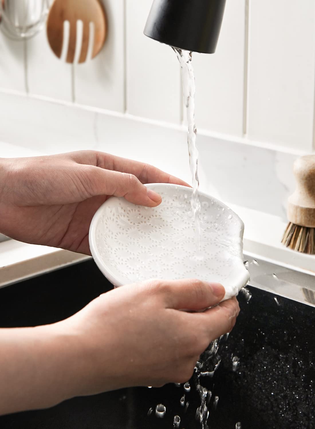 LE TAUCI reposacucharas estufa diseño en relieve para encimera