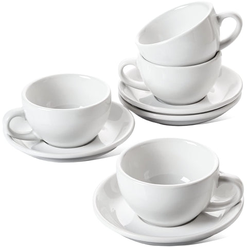 Taza LE TAUCI cappuccino 8oz de densidad alta para mantener la temperatura.