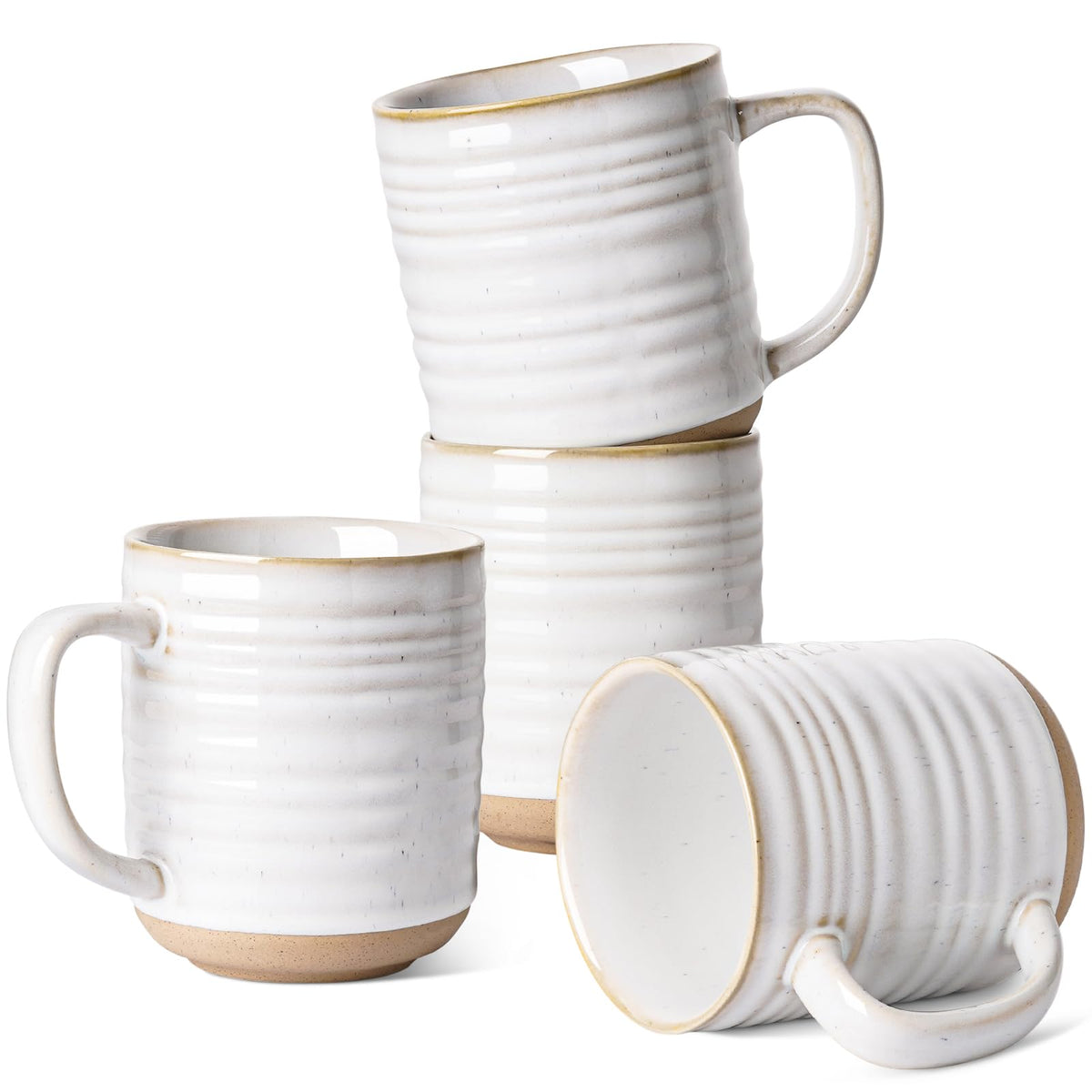 Tazas LE TAUCI 18 oz frente, diseño cómodo para café