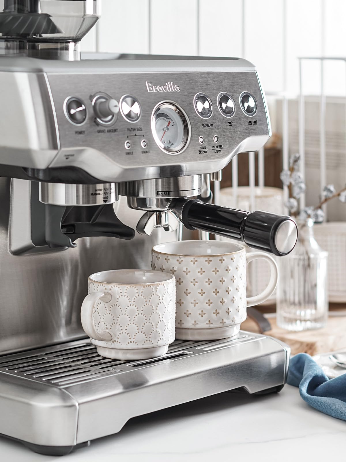 LE TAUCI tazas de 12 onzas para cappuccino y latte, experiencia agradable
