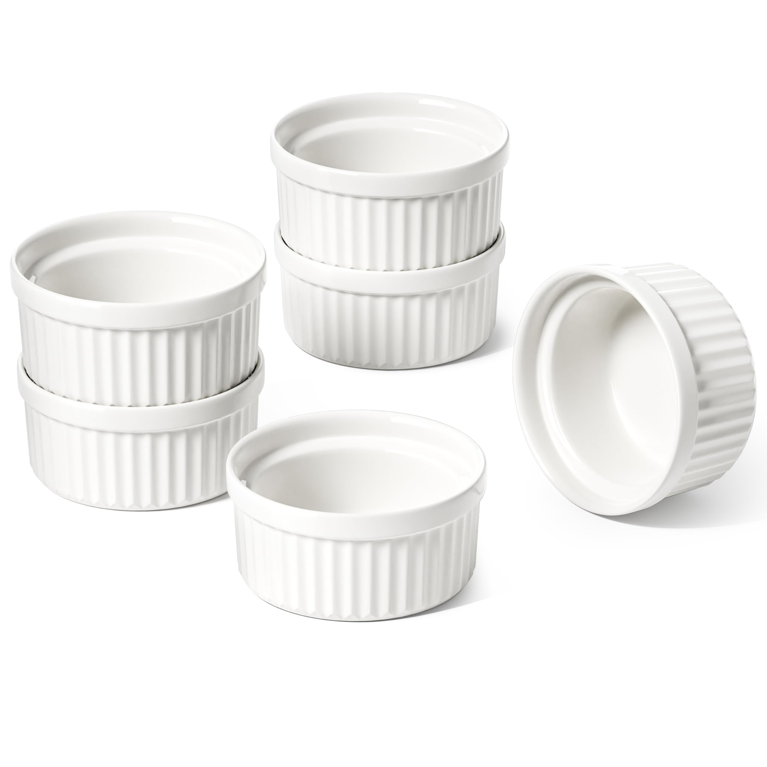 LE TAUCI tazas de salsa 2 onzas vista frontal, ideales para salsas y dips