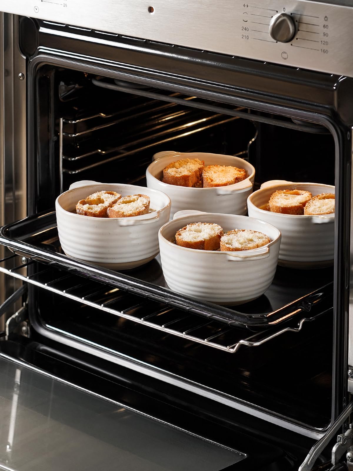 LE TAUCI tazones aptos al horno y microondas para calentar platos