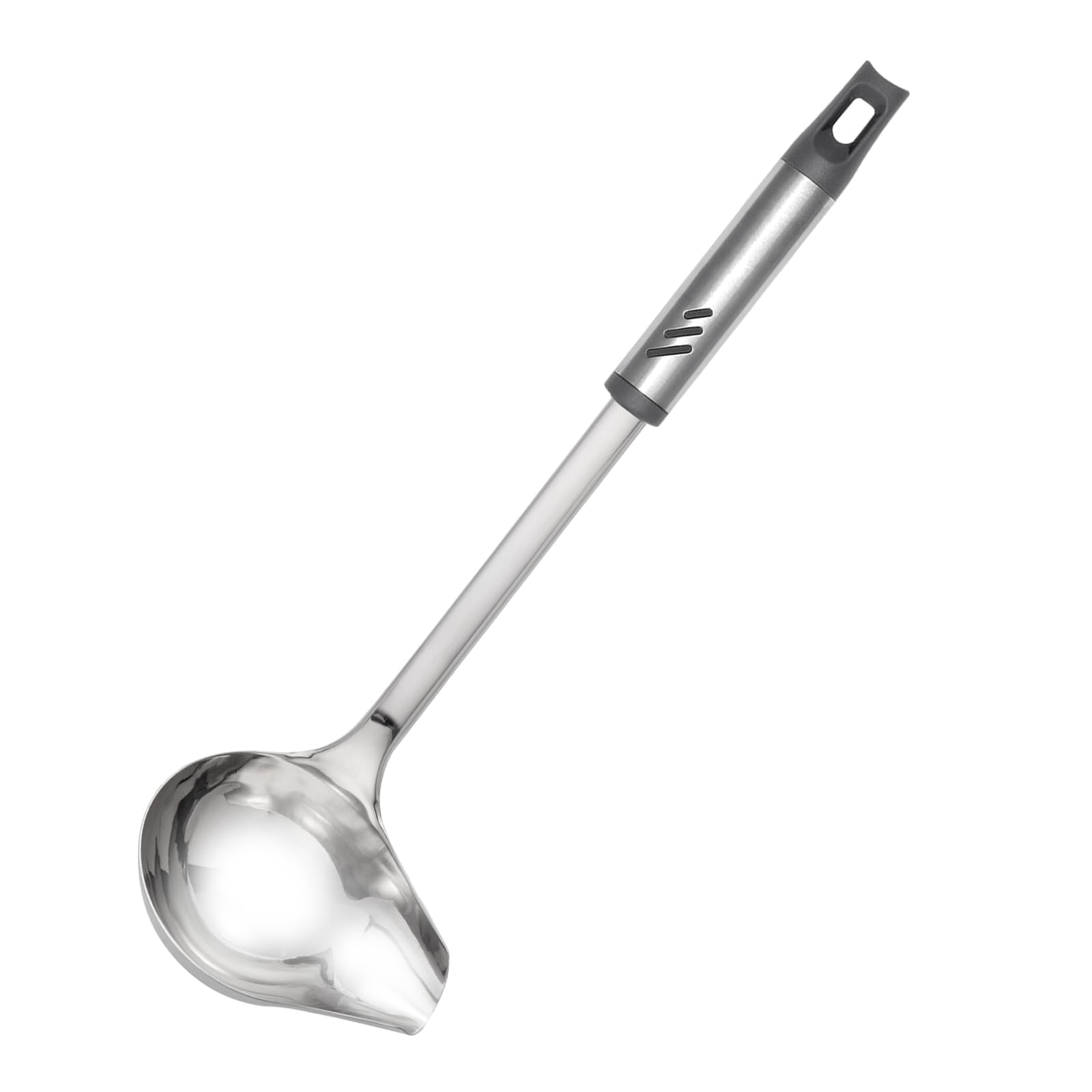 Lebabo cucharón para salsas con vertedor, ideal para servir con precisión
