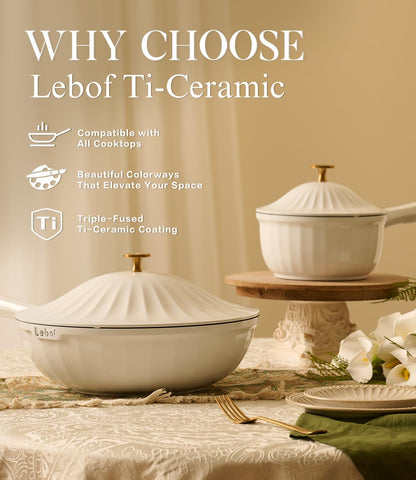Lebof revestimiento Ti ceramico duradero, resistente a rayones.