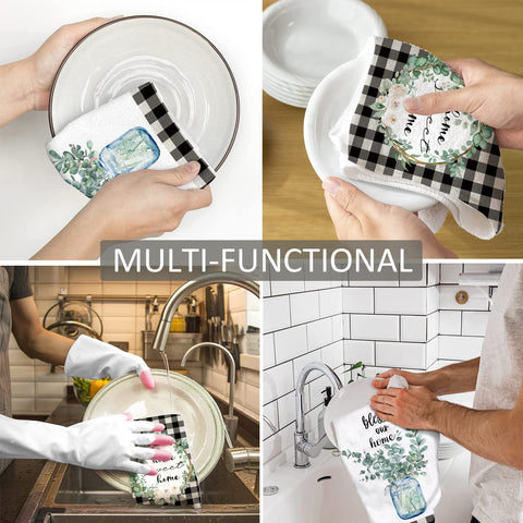 Lebsitey toalla de cocina tamaño 45x70 cm, ideal para uso diario.