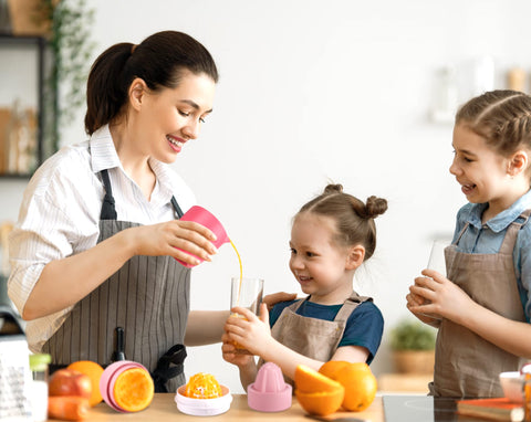 Lechin dos opciones de prensado para diferentes frutas.
