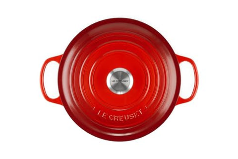 Le Creuset interior-esmaltado-claro, facilita observar la cocción
