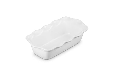 Le Creuset molde hogaza acanalado de 9 pulgadas para pan horneado fácil