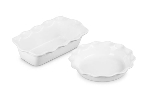 Le Creuset tarta Heritage de 9 pulgadas lista para hornear, distribución de calor uniforme