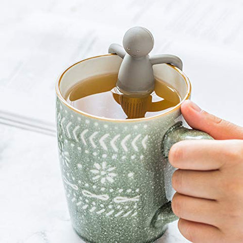 Leden infusor de té seguro, acero inoxidable 304.