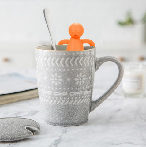 Infusor Leden naranja diseño adorable para rituales diarios