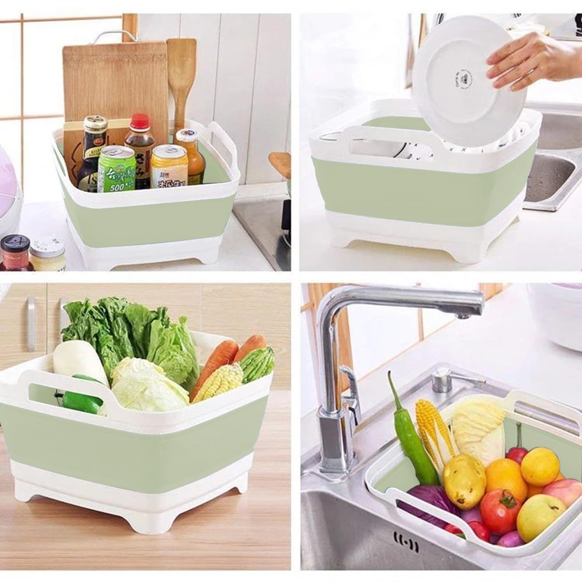 Leemeimei 9L fregadero plegable compacto, ideal para picnic
