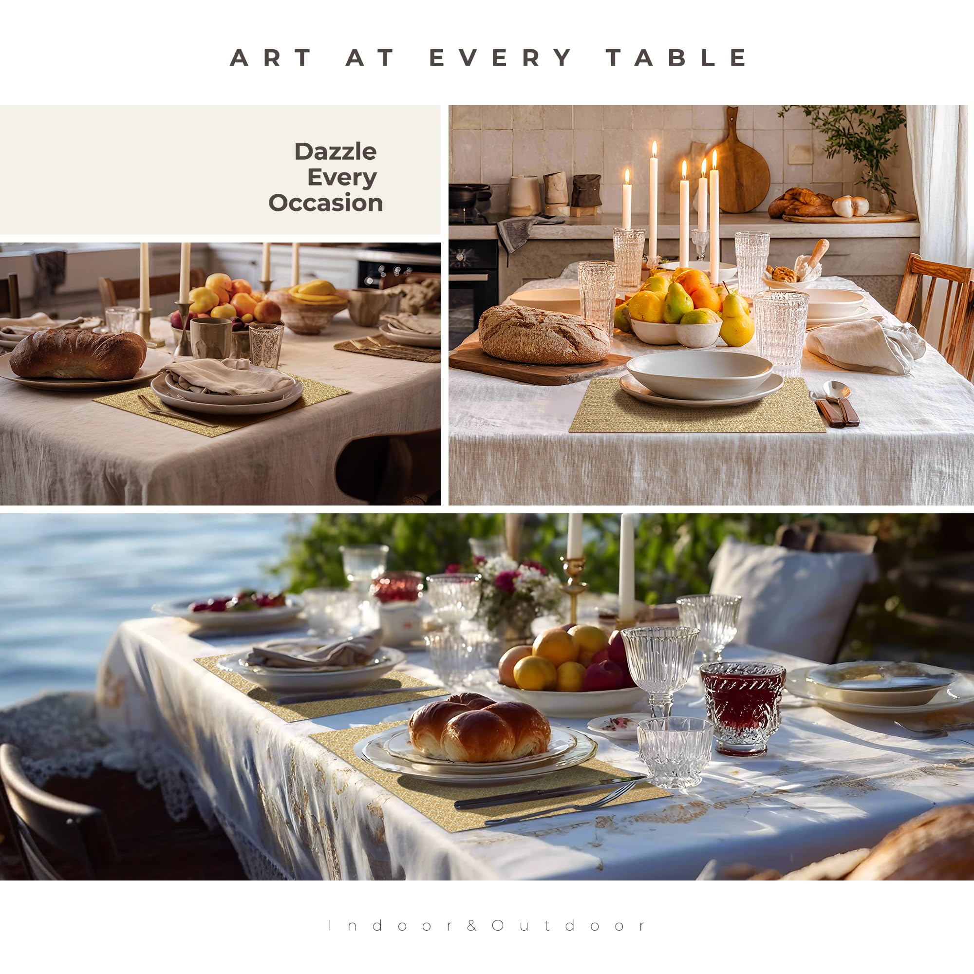 Mantel Leetaltree para bodas, realza la ambientación con destellos elegantes.