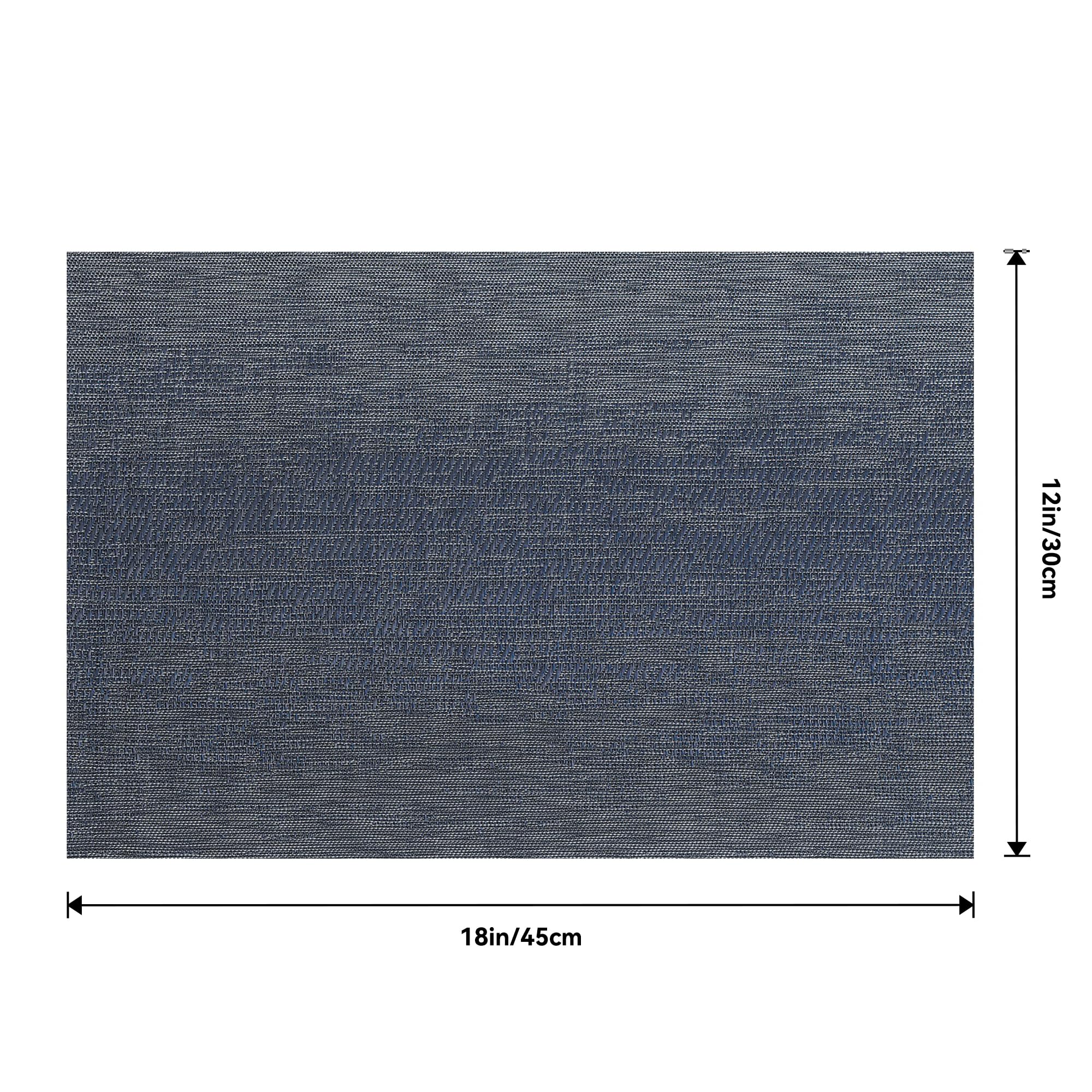 Leetaltree salvamanteles denim azul: regalo práctico para casa.
