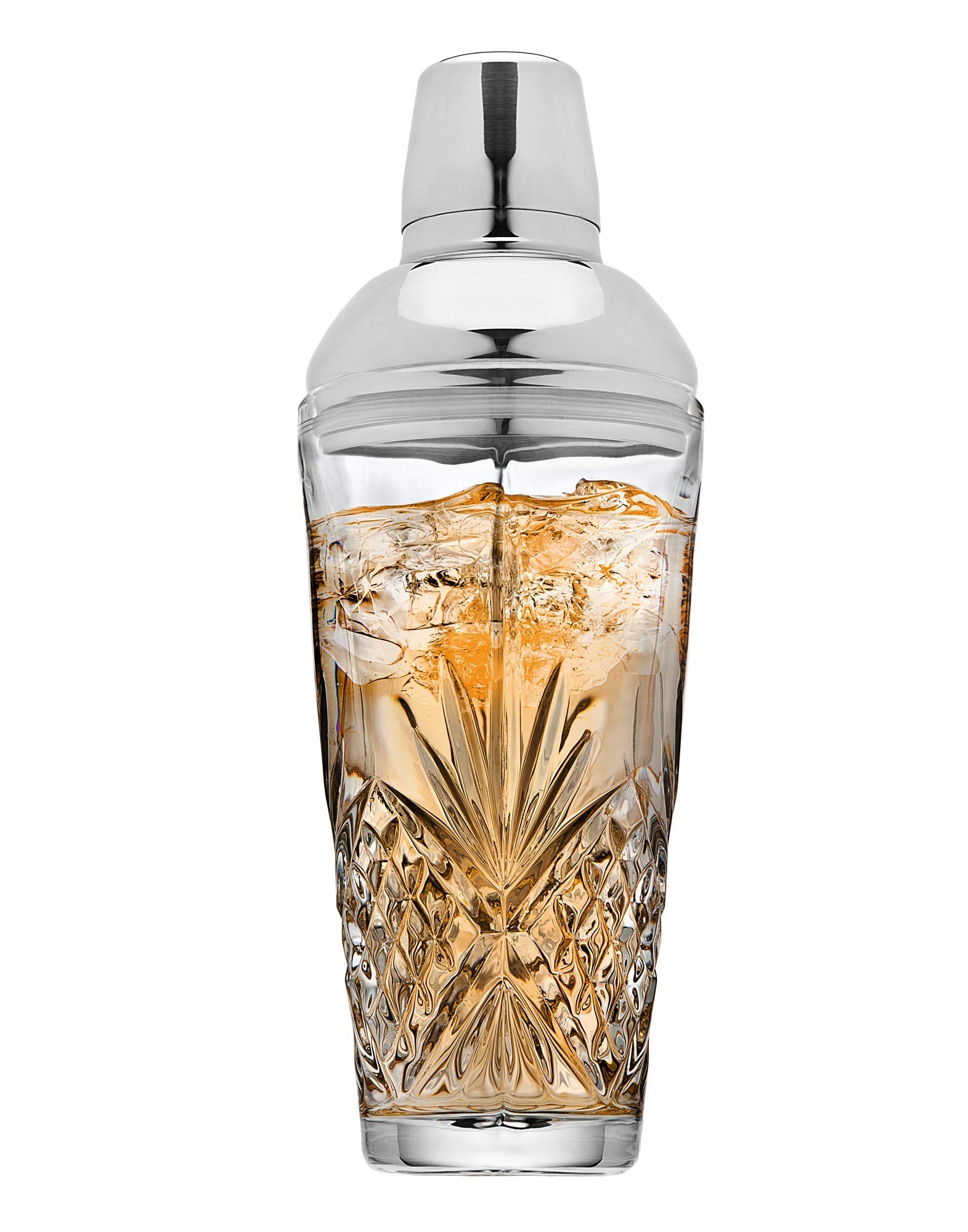 Lefonte coctelera martini, corte irlandés, para mezclar con estilo.