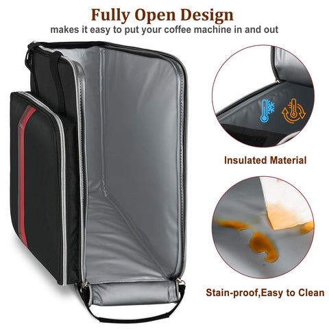 LEFOR·Z bolsa de viaje con múltiples bolsillos para pods y accesorios, orden práctico