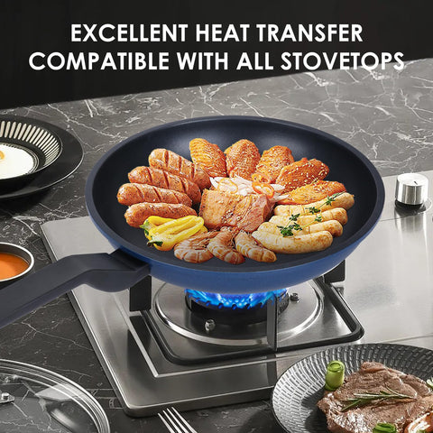 Legacy Culinaryware, sartén antiadherente de 8 pulgadas, cocción uniforme para huevos y omelettes.