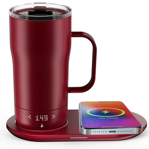 LEGARDLILIU Taza Café Auto Calentamiento: mantiene caliente por horas
