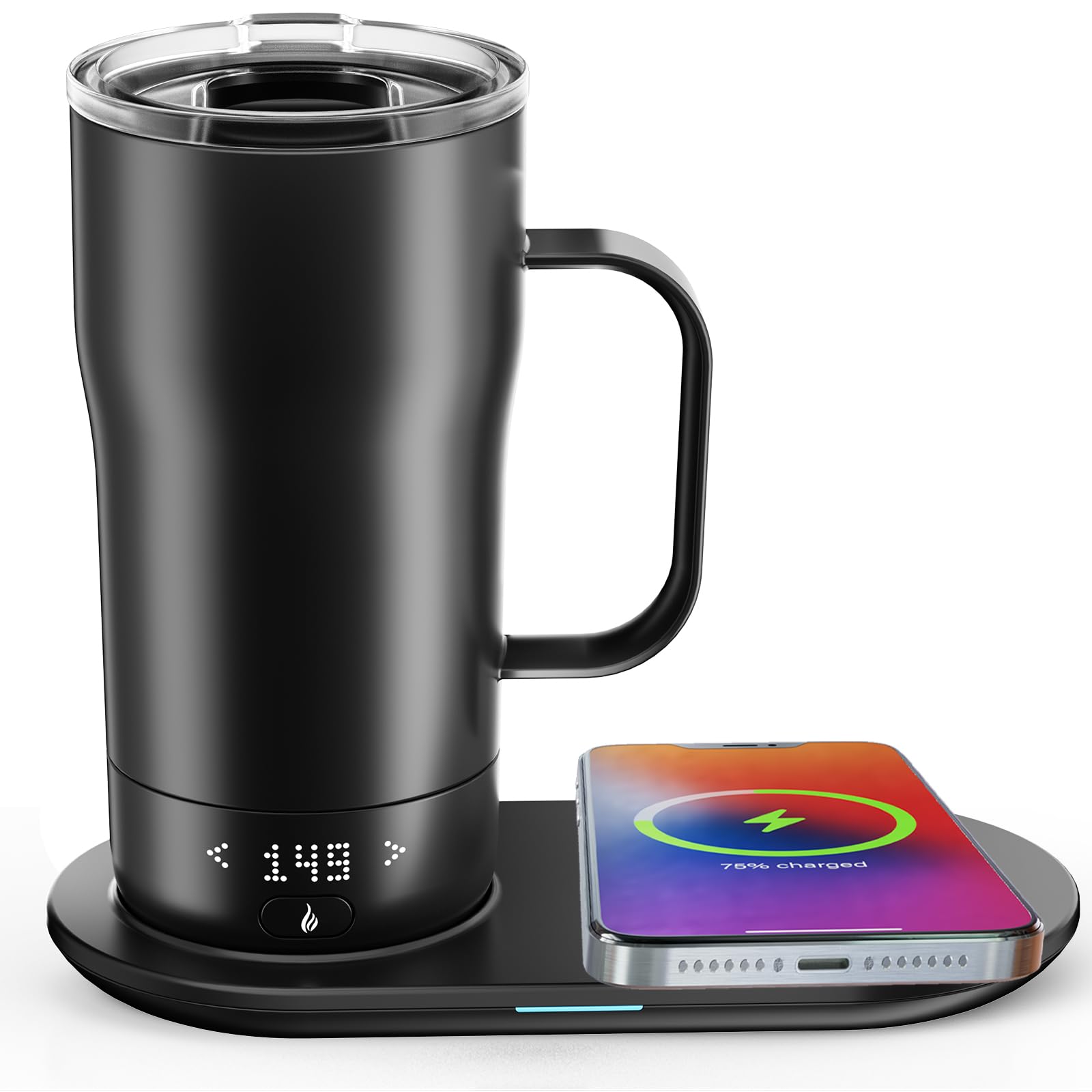 Legardliliu taza caliente 18oz mantiene el café caliente durante horas