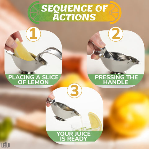 LEGLO Bird para jugos frescos en cócteles y recetas.