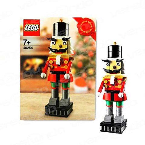LEGO El Cascanueces 40254, adorno navideño terminado para escaparates y vitrinas.