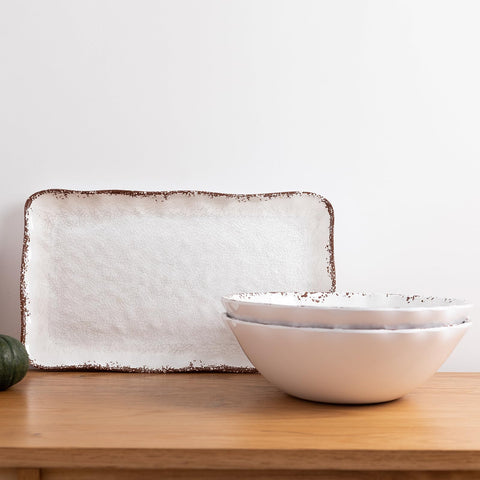 LEHAHA conjunto de dos cuencos para servir y mezclar, optimiza la cocina.