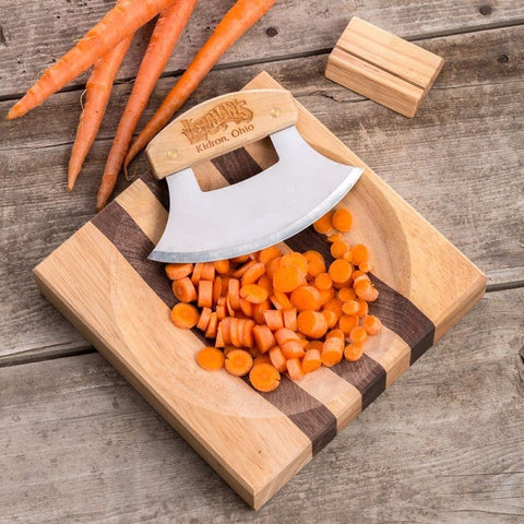 Mango de madera ergonómico de Lehmans para un agarre cómodo.