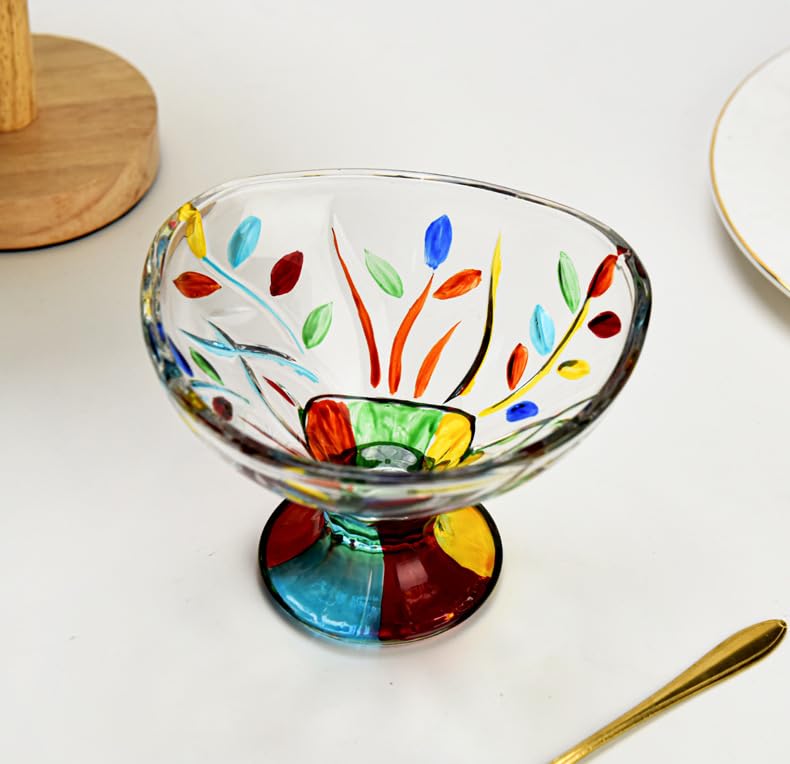 Leholao cristal no tóxico, seguro para servir dulces y frutos secos.