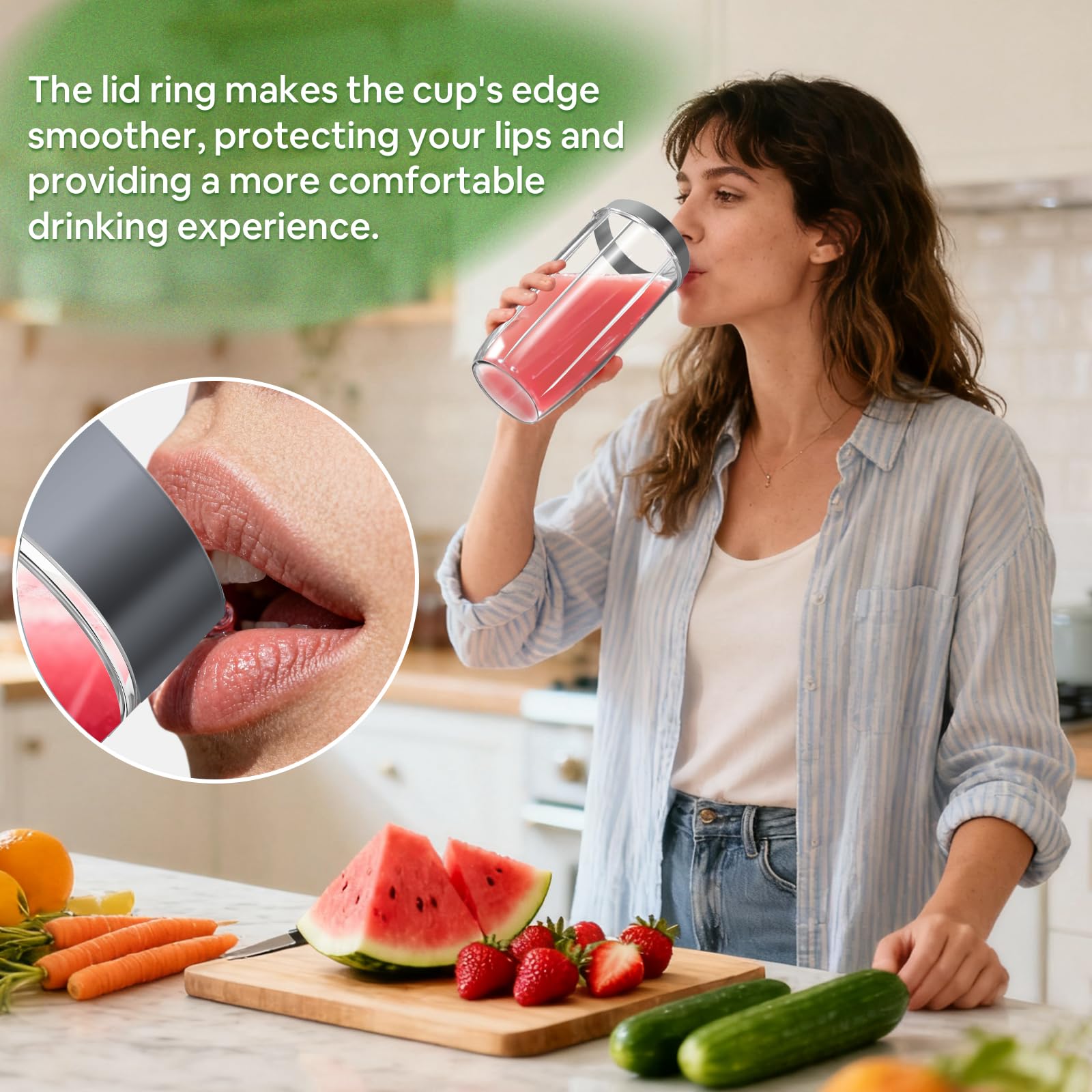 LeHuski compatibilidad Nutribullet, ideal para uso diario.