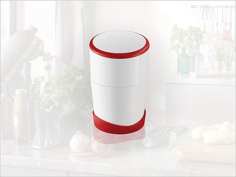 Leifheit Comfortline rebanadora gourmet con tapa cerrable para conservar frescura y sabor