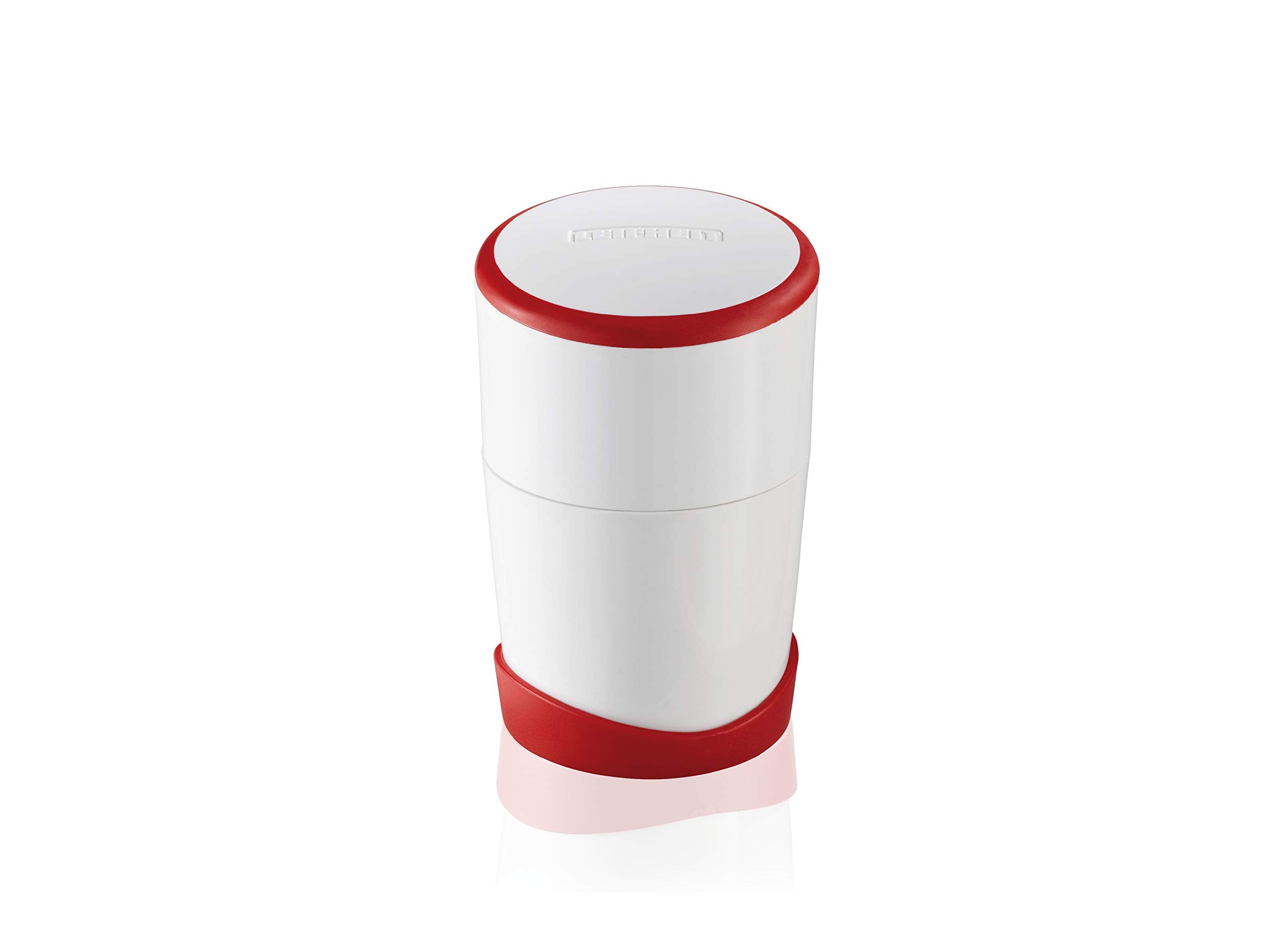 Leifheit Gourmet Cortador de ajo con cuchillas de acero inoxidable para cortes uniformes