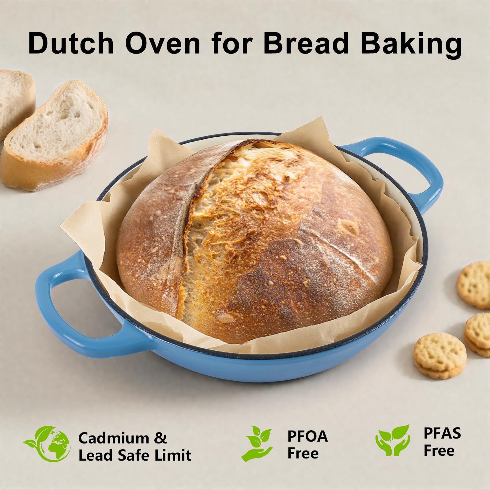 Asados y guisos en Leiroonkasst Dutch Oven de 6QT