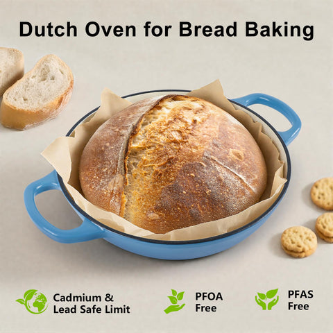 Asados y guisos en Leiroonkasst Dutch Oven de 6QT