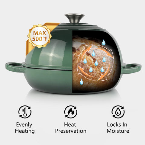 Tapa con forma de domo de la olla Leiroonkasst para retener vapor