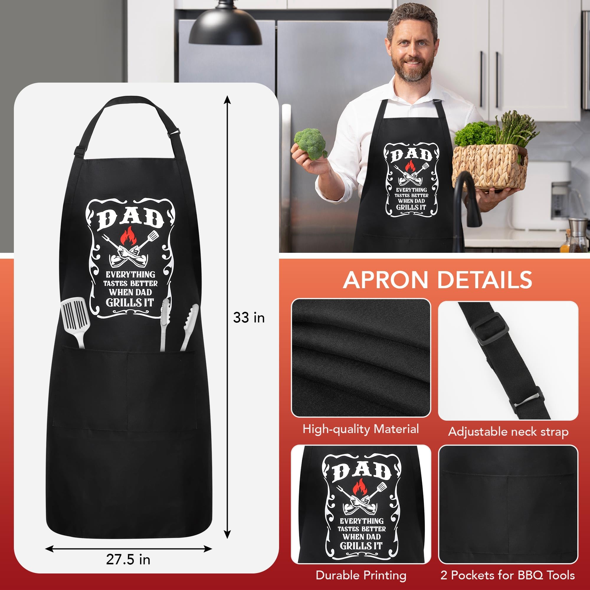 LEJIAJINW conjunto regalo dad, regalo práctico para fechas especiales